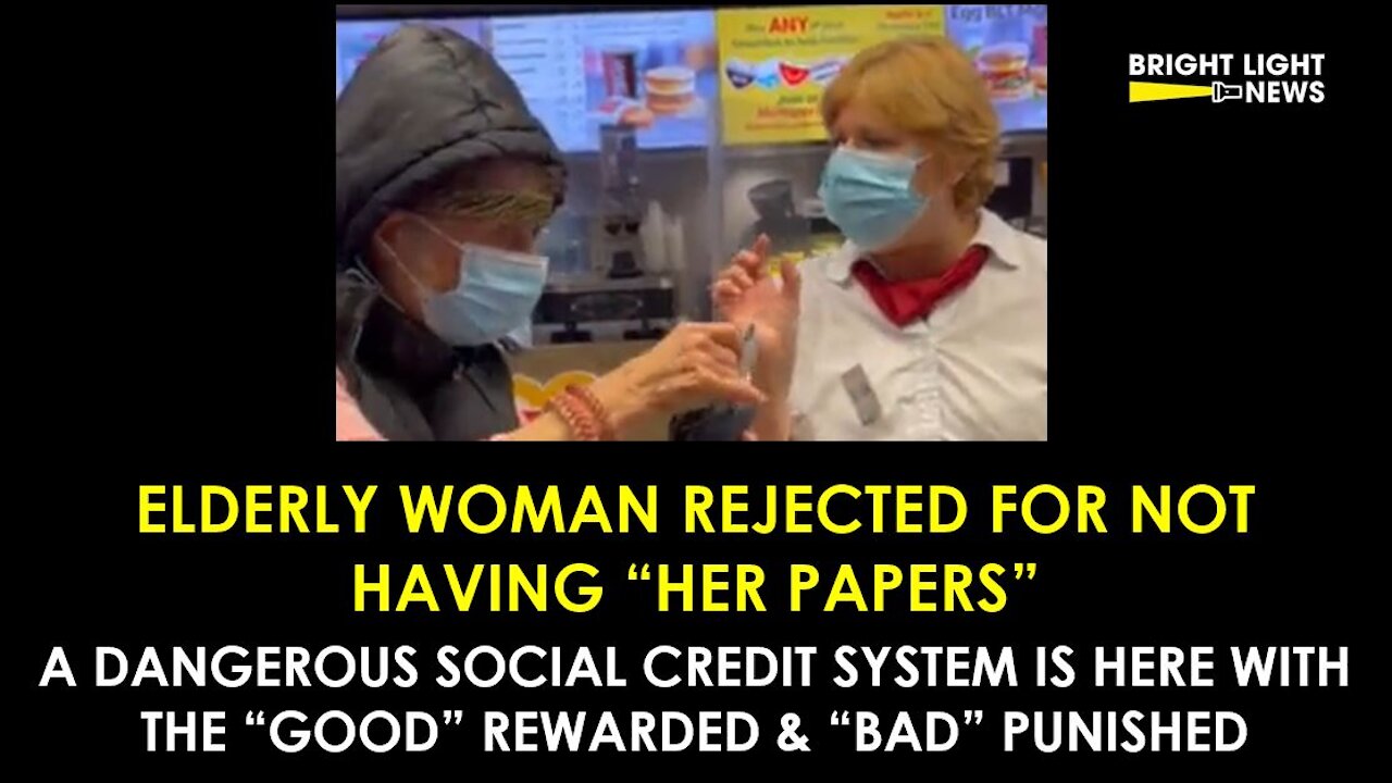 BREAKING: ELDERLY WOMAN REJECTED FOR NOT HAVING "HER PAPERS"