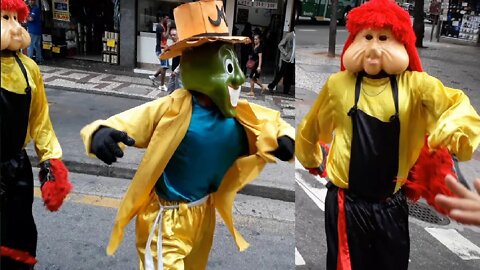OS REIS DOS PASSINHOS DO TRENZINHO DA ALEGRIA, BH, DANÇANDO FOFÃO, O MÁSKARA, CHAVES E MARIO BROS,
