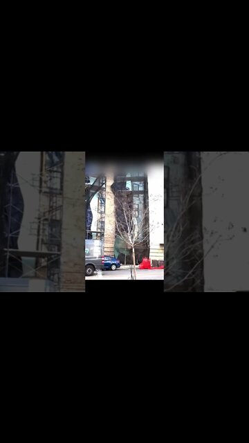 High Winds Cause Scaffold Collapse in Charleston SC, Amazon Truck Damaged