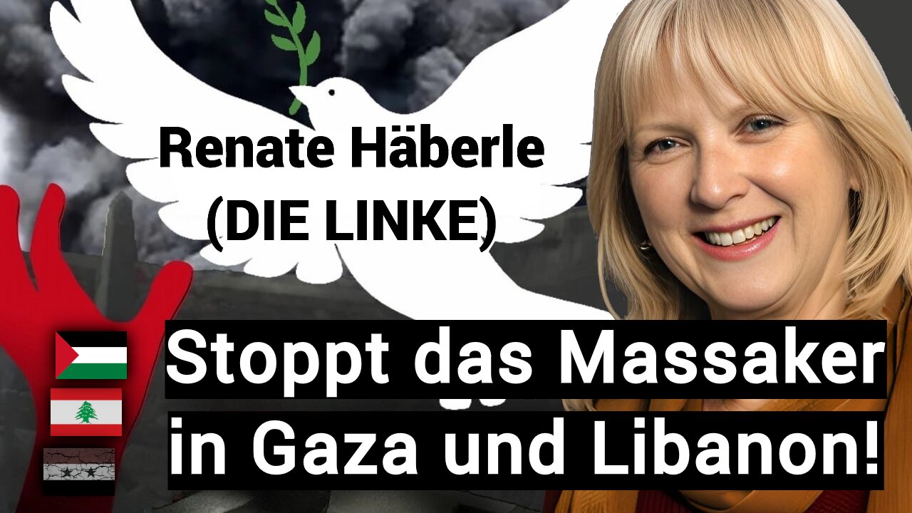 „Stoppt das Massaker in Gaza und Libanon!“ - Rede von Renate Häberle in Schwäbisch Hall am 02.11.24