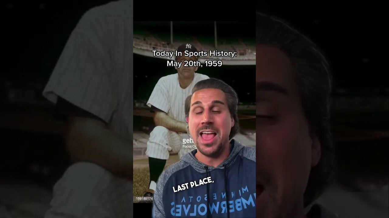 TODAY IN SPORTS HISTORY: 5/20/1959 #shorts