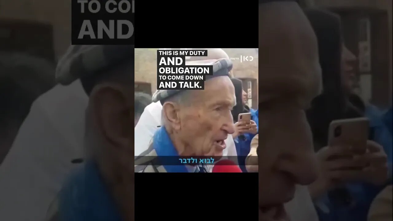 Holocaust Survivor delivers heartbreaking story