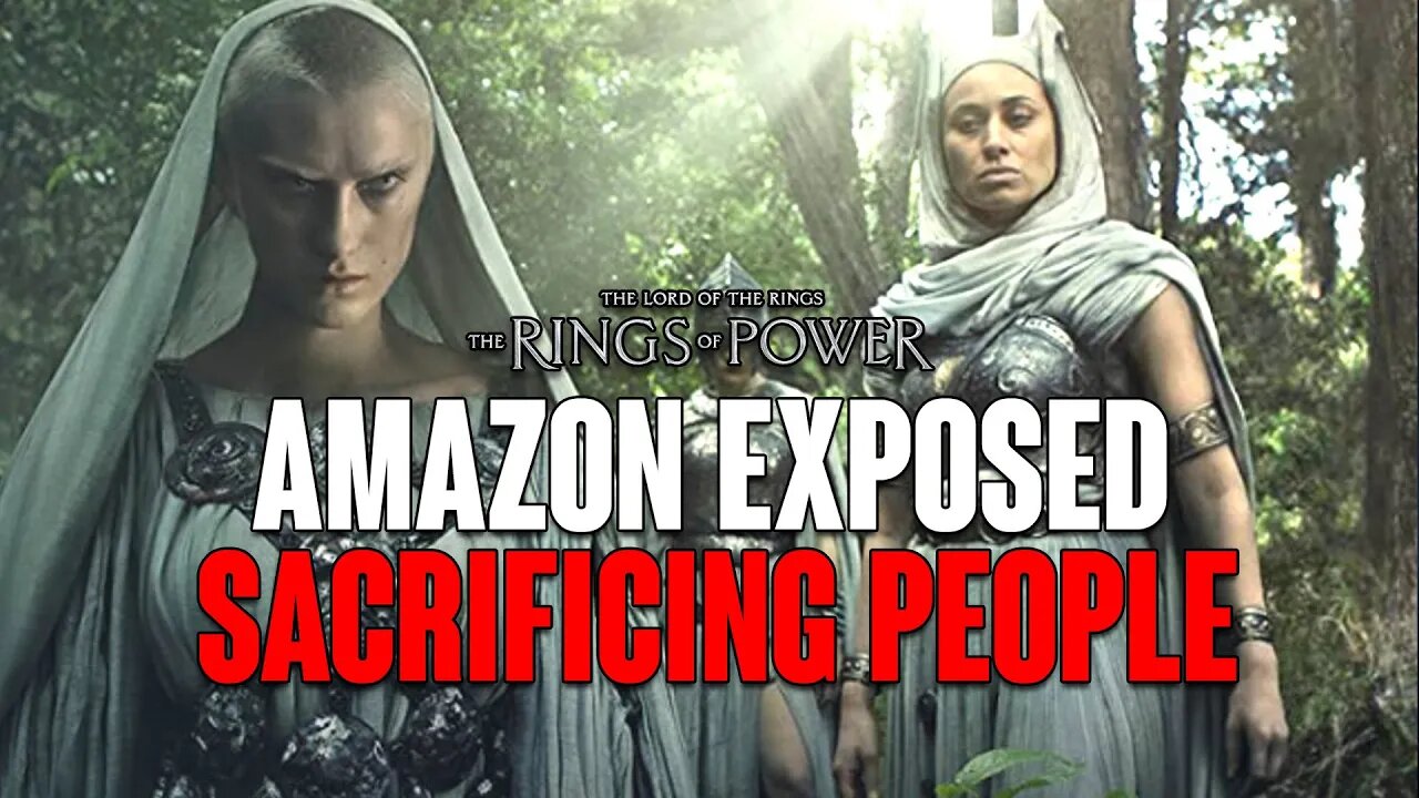 Rings of Power: Amazon EXPOSED Sacrificing PEOPLE For PROFIT And THIS Show!