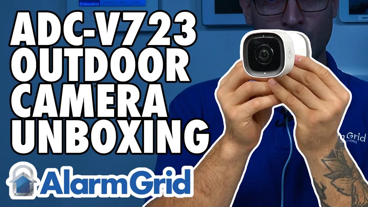 Unboxing the ADC-V723 Outdoor 1080P Camera