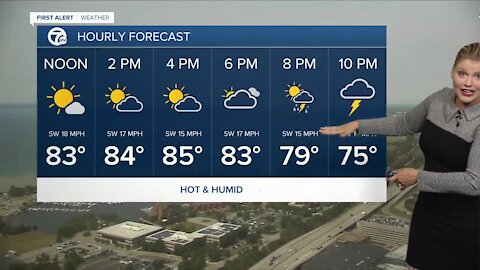 7 First Alert Forecast 12 p.m. Update, Thursday, July 15