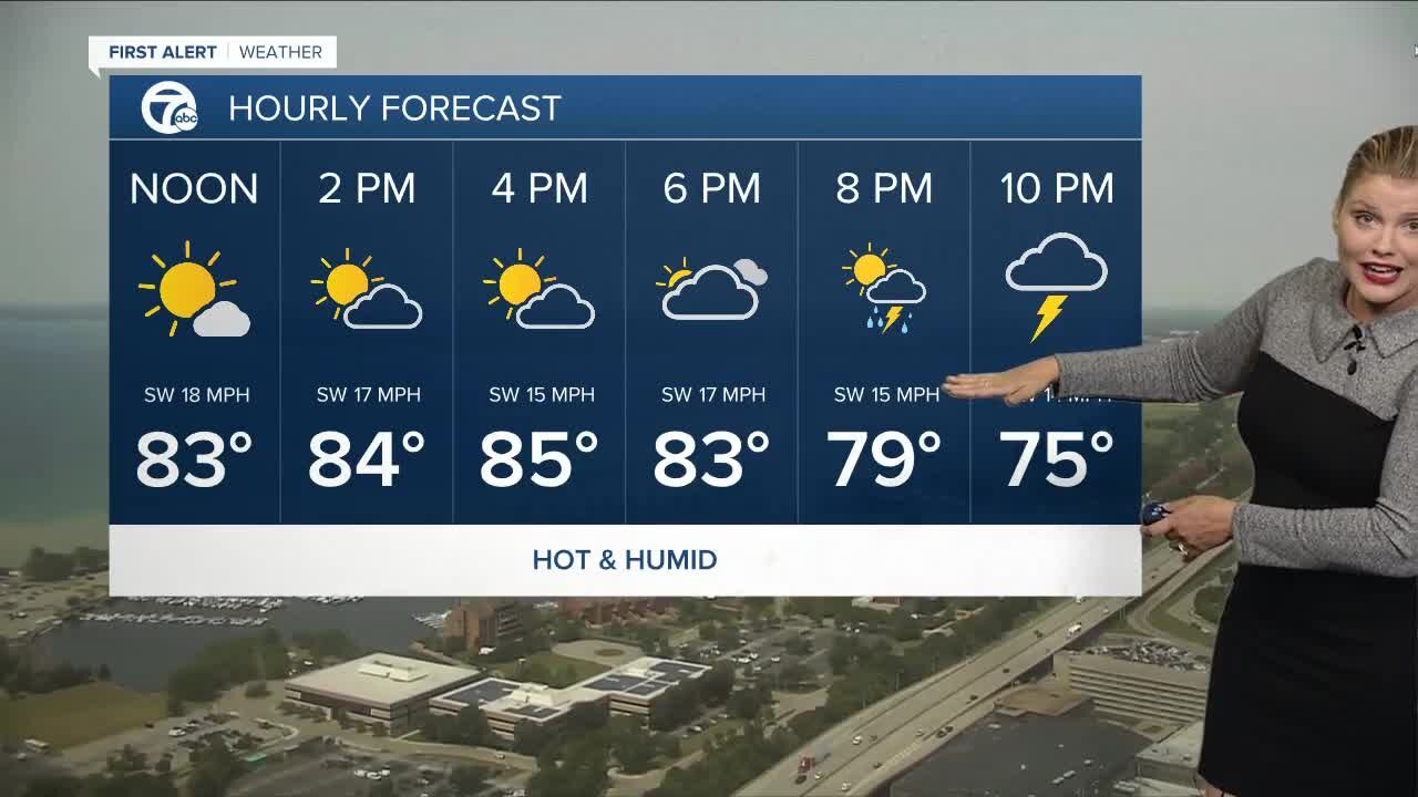 7 First Alert Forecast 12 p.m. Update, Thursday, July 15