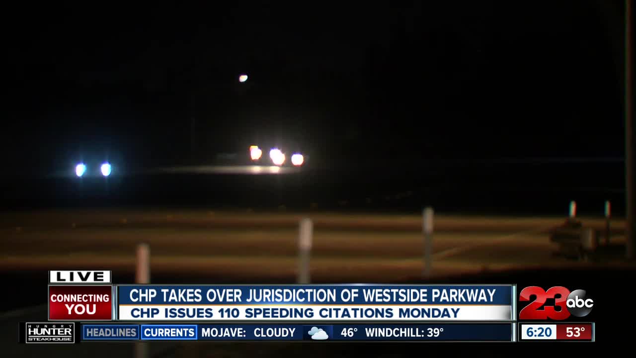 CHP takes over Westside Parkway