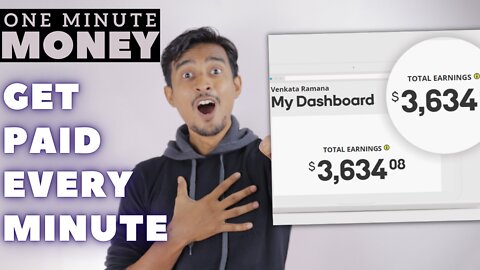 Easiest Way To Make Money Online in 2022 | One Minute Money Review | Get Paid Every Minute (NO SCAM)