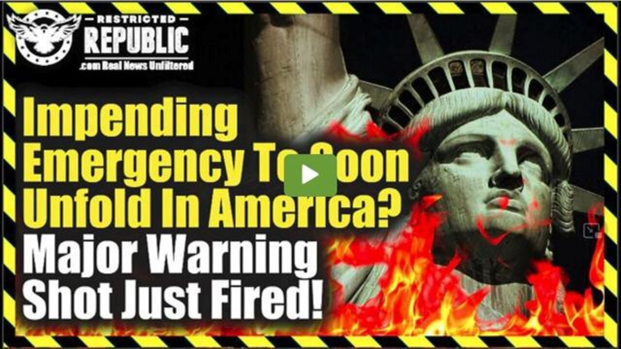 IMPENDING EMERGENCY TO SOON UNFOLD IN AMERICA? NAOMI WOLF FIRES MAJOR WARNING SHOT!!