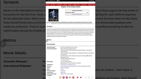 knights of the zodiac Blu ray and DVD release date leaked