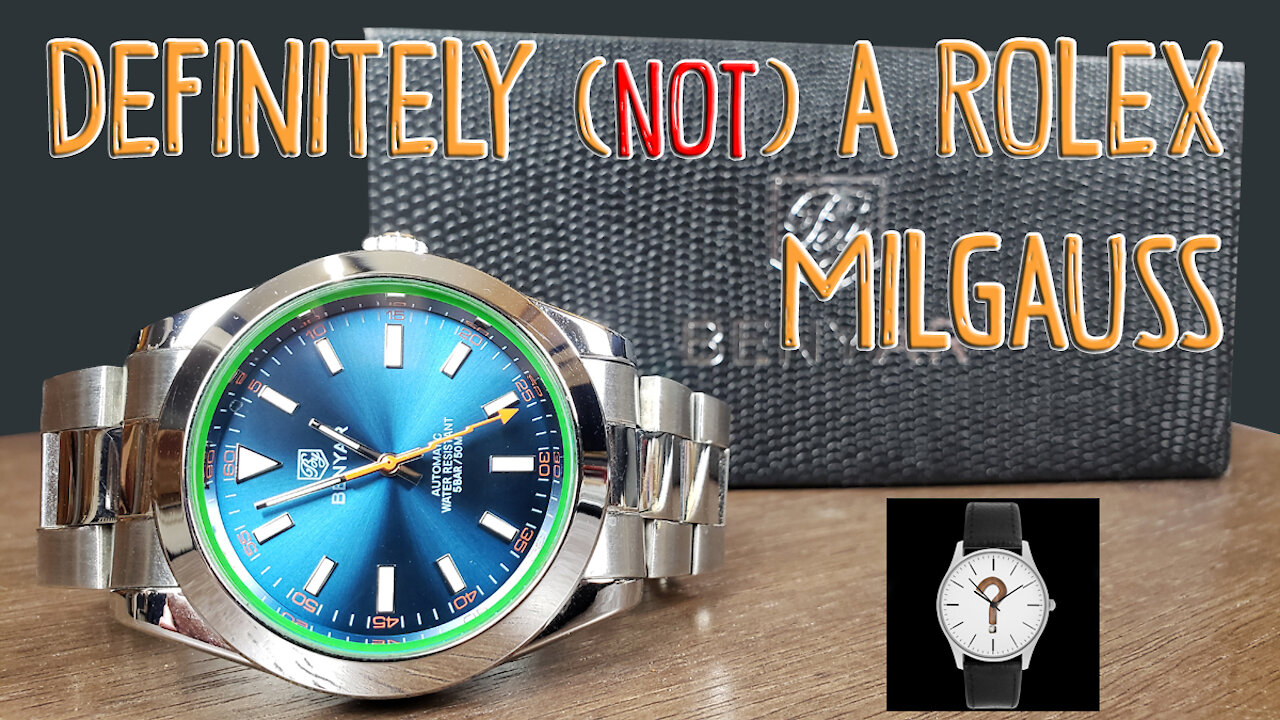 Benyar BY-5176M - DEFINITELY (not) A ROLEX MILGAUSS [Should I Time This]