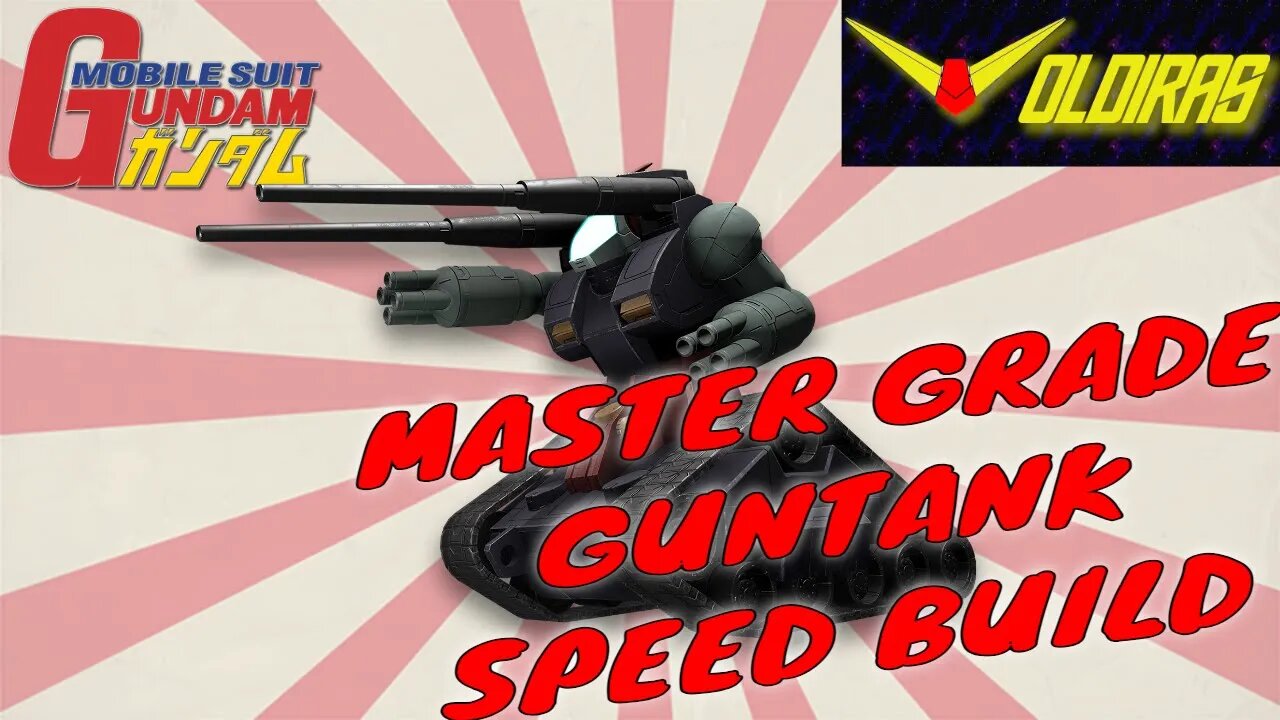 Master Grade Guntank Speed Build