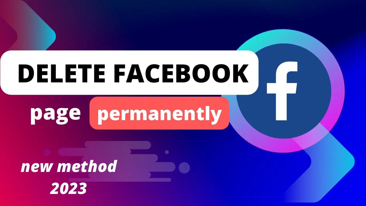 how to delete Facebook page permanently delete Facebook page in 2023