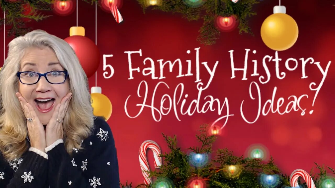 5 Family history things to do over the holidays