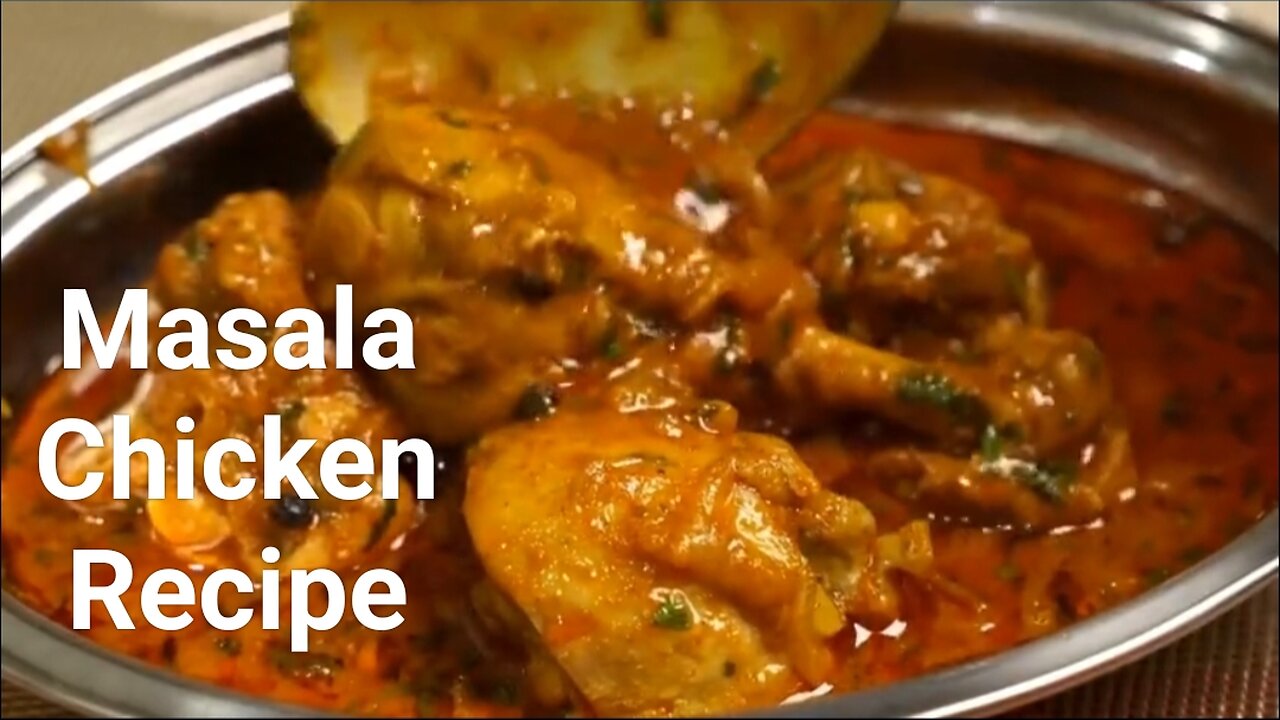 DHABA STYLE MASALA CHICKEN GRAVY RECIPE