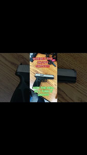 HOW DO I TURN THIS ON??#shorts #guns