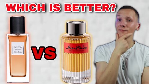 YVES SAINT LAURENT TUXEDO VS ROCHAS MOUSTACHE EDP