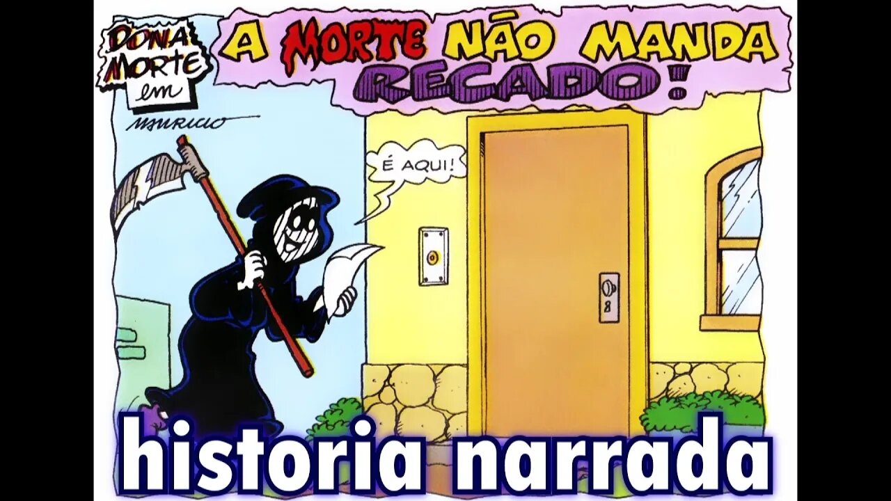 Dona Morte em-A morte não manda recado! | Gibis do Rapha