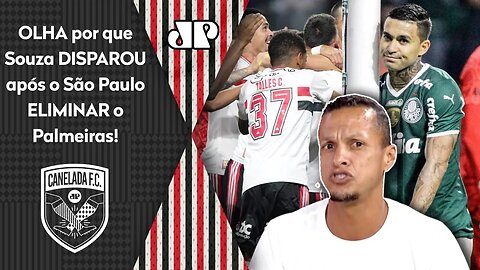 "ELE FEZ ISSO? Agora VAI TER QUE AGUENTAR, porque o São Paulo..." OLHA o que Souza DISPAROU!