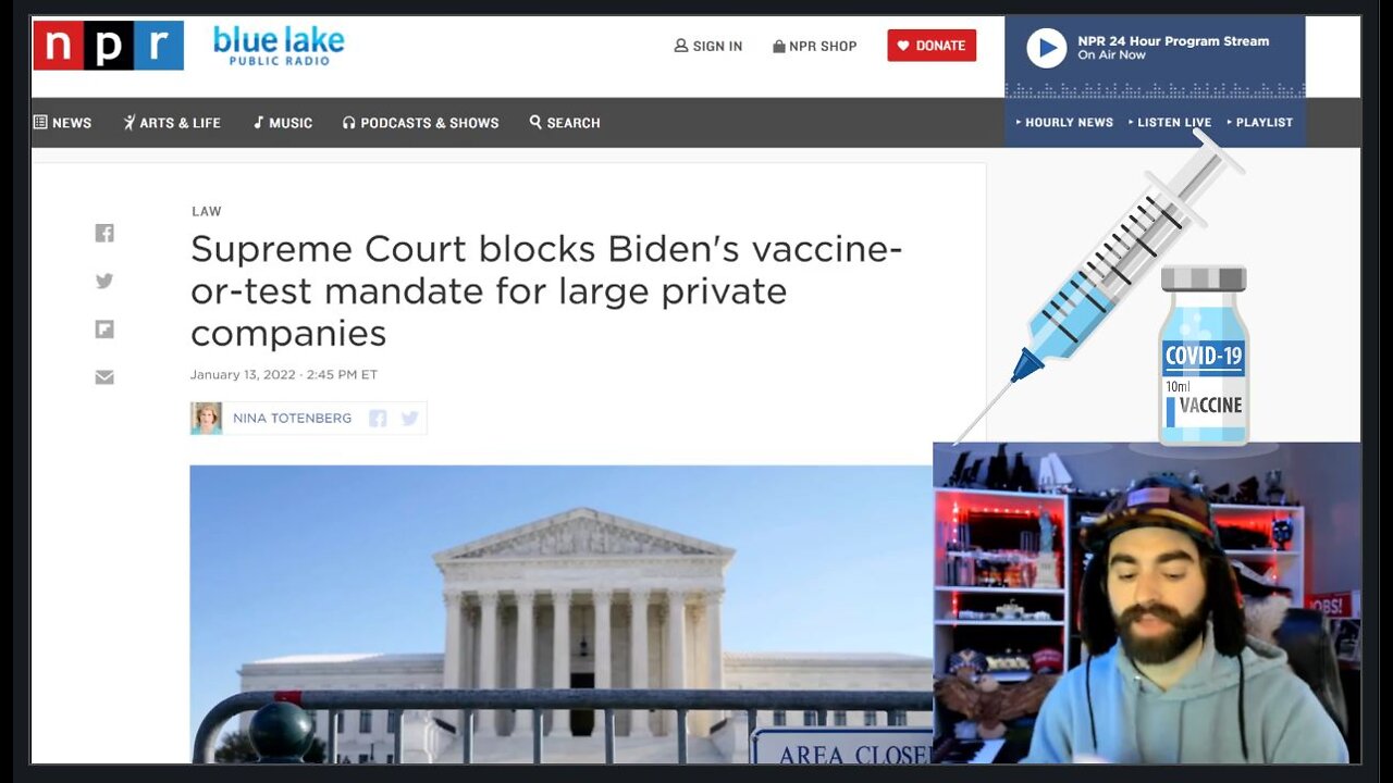 AMEN, And Pass The Ammo! SCOTUS SHOOTS DOWN Biden's Tyrannical Vaccine Mandate!