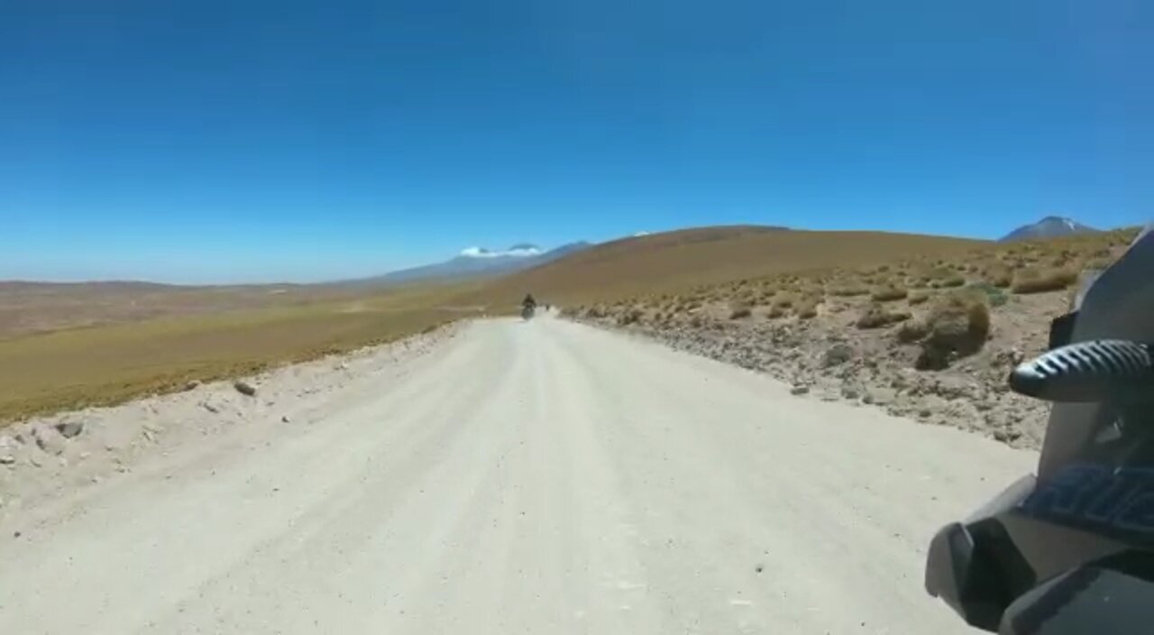 Viagem ao Atacama de Moto