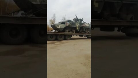 Captured BTR 4 AFU