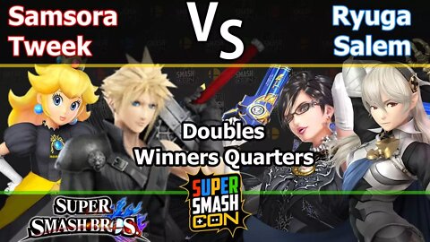 Samsora & P1|Tweek vs. Pulse|Ryuga & MVG|Salem - Wii U Doubles Winners Quarters - SSC2017