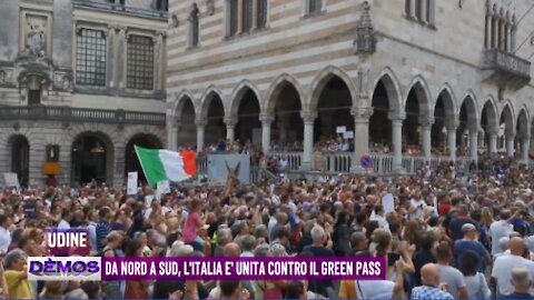 Da nord a sud, l'Italia è unita contro il green pass