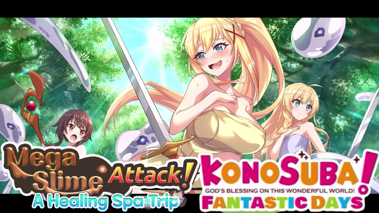 KonoSuba: Fantastic Days (Global) - Mega Slime Attack! A Healing Spa Trip