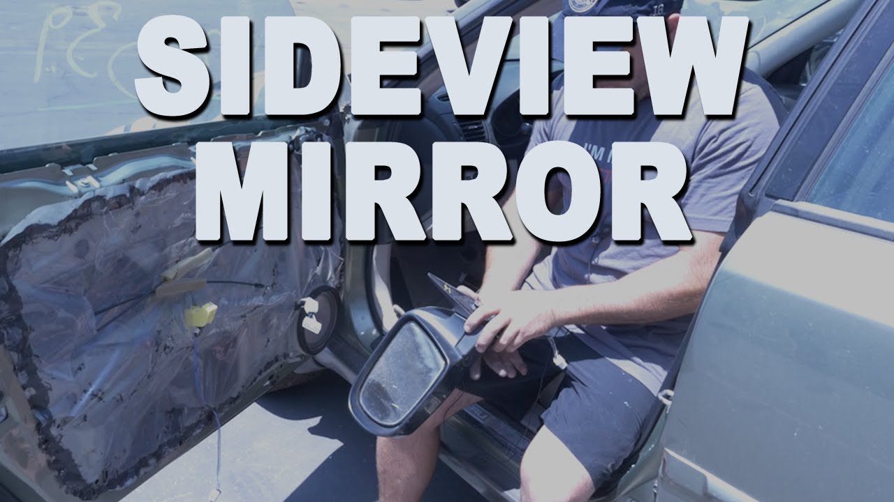 How To Remove a Side View Mirror - 2006 Subaru Outback Legacy