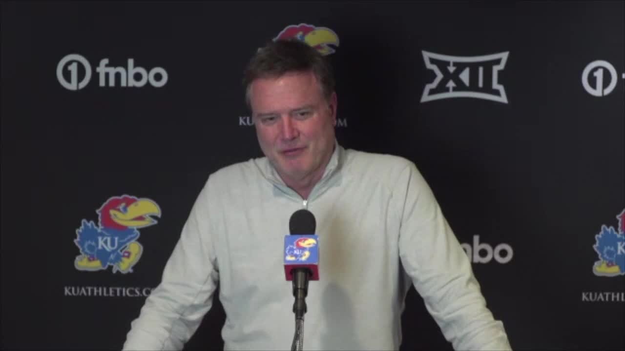 Kansas prepares for back-to-back games against Iowa State