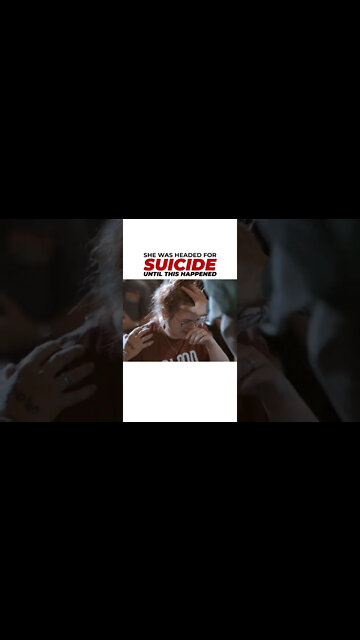 She Was Headed For Suicide Until This Happened! #shorts