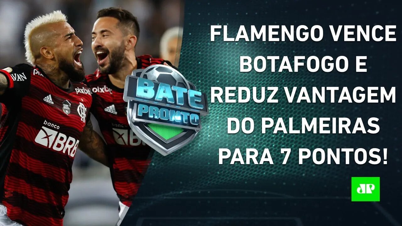 Flamengo VENCE clássico, volta à VICE-LIDERANÇA e REDUZ VANTAGEM do Palmeiras! | BATE-PRONTO