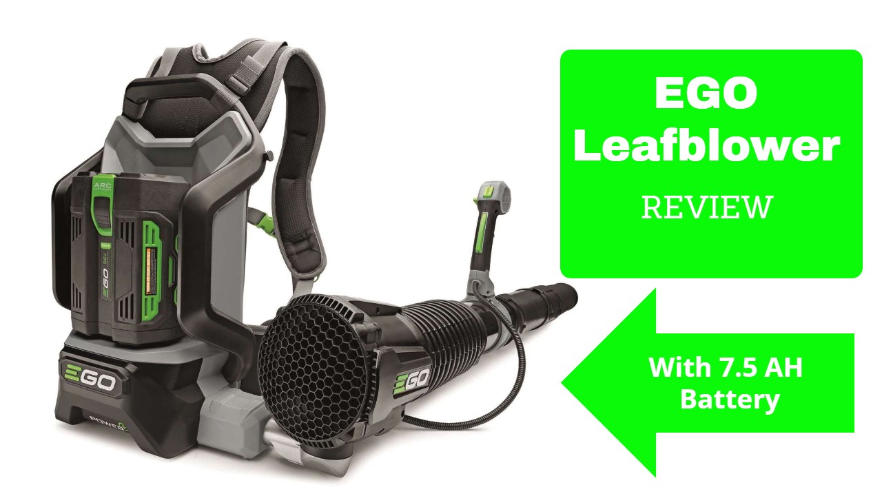 Ego back pack leaf blower 600cfm review video