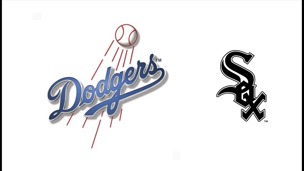 Dodgers @ White Sox. Game 3 of 3 Game Series. MLB the Show 24.