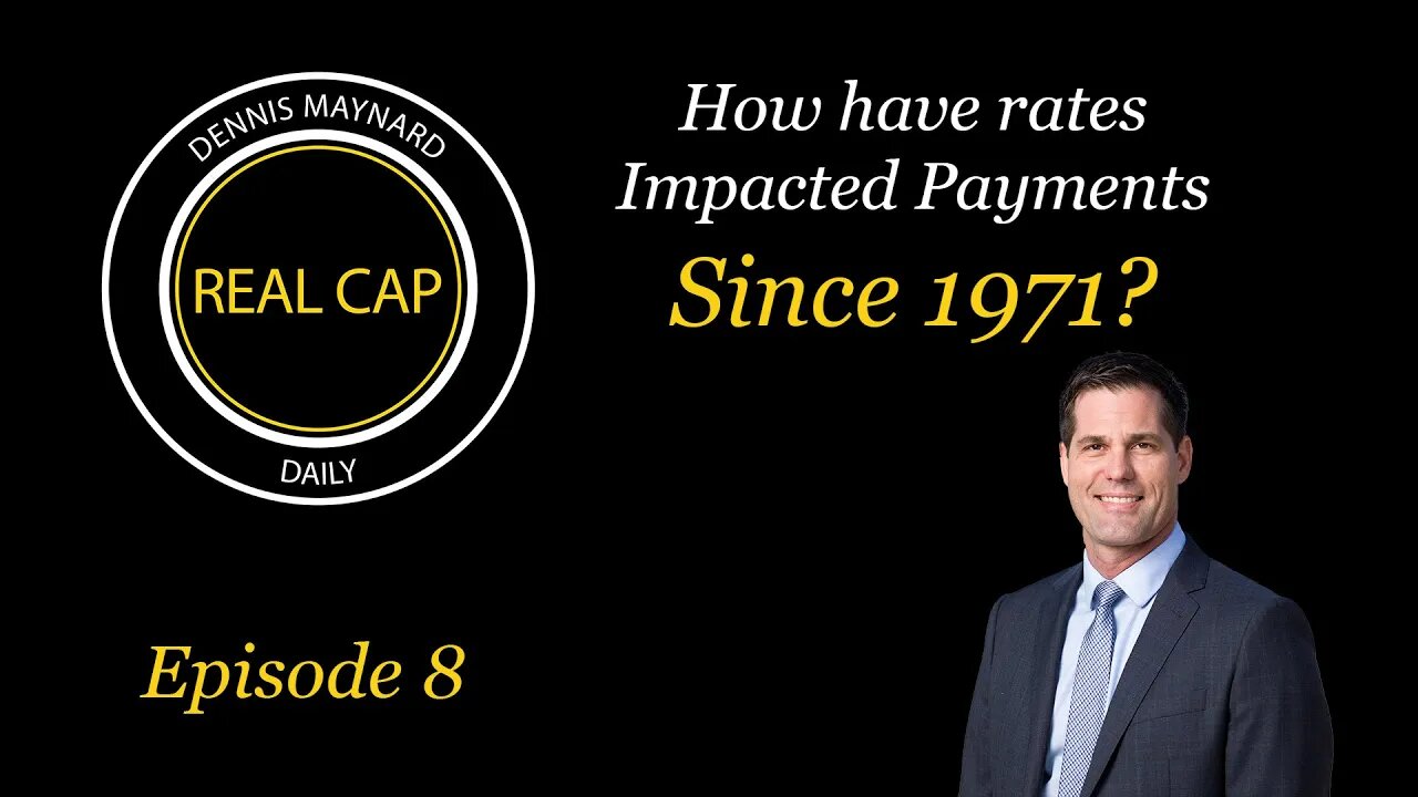 Real Cap Daily #8 How have rates impacted payments since 1971?