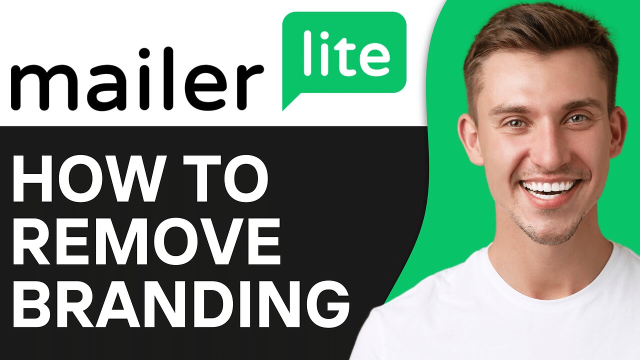 How To Remove Mailerlite Logo & Branding