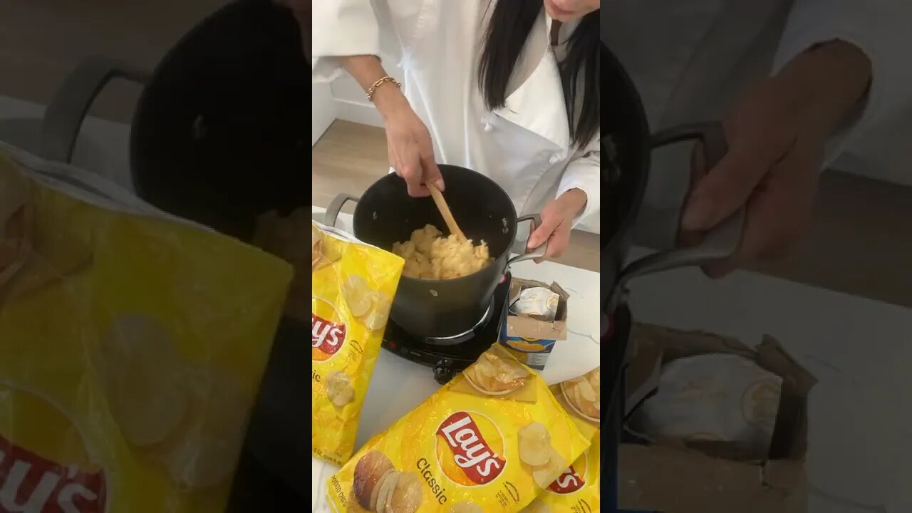 EASY MASHED POTATOES made from CHIPS