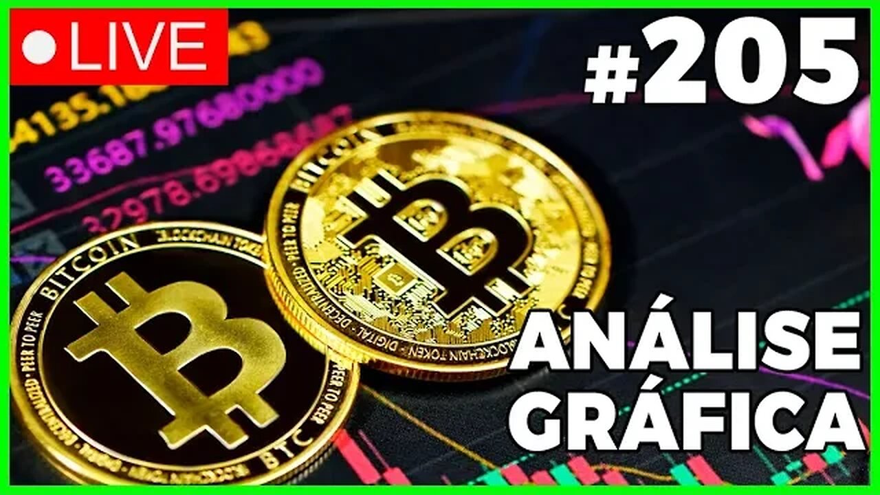 ANÁLISE CRIPTO #205 - #bitcoin #eth #criptomoedasaovivo