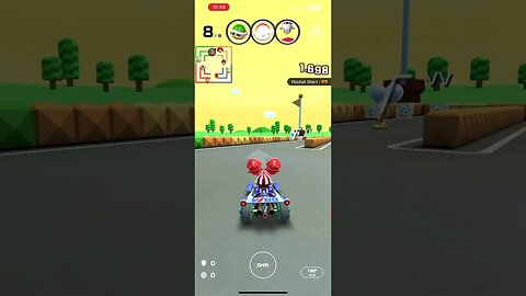 Mario Kart Tour - Blooper-Shaped Balloon Gameplay (Sundae Tour 2023 Token Shop Reward)