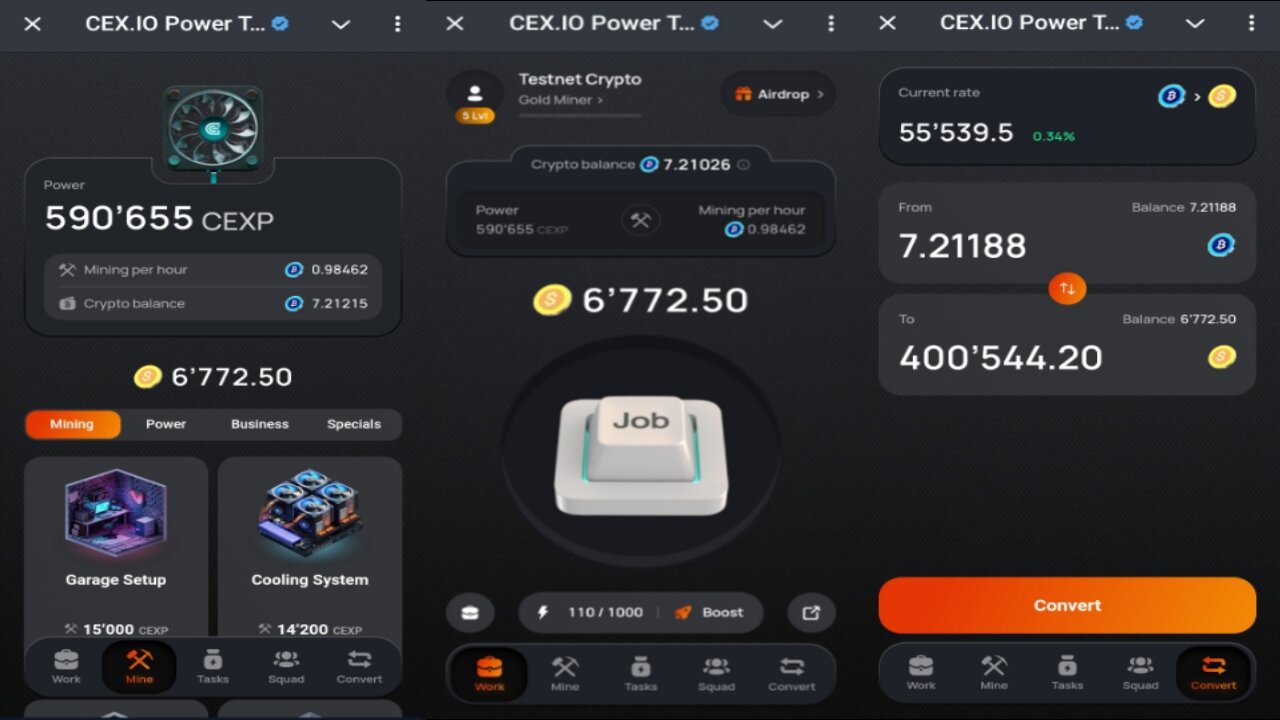 CEX.IO Power Tap | Season 2 is HERE! You Can Make HUGE Profits As A Newbie | Telegram Crypto Bot