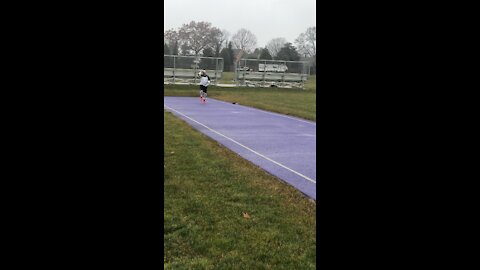 Mike Micozzi 184’9” javelin training throw 12/31/21