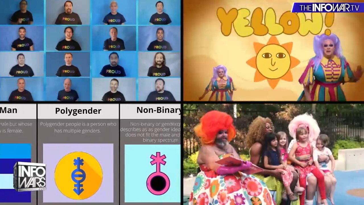 Viewer Discretion Advised Perverts On Parade In Front Of Children