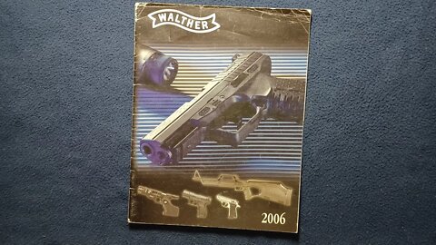 Vintage CATALOG REVIEW : WALTHER 2006