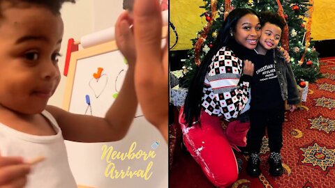 Lil Baby's Son Loyal Shows Mommy He Can Identify Shapes! 📚