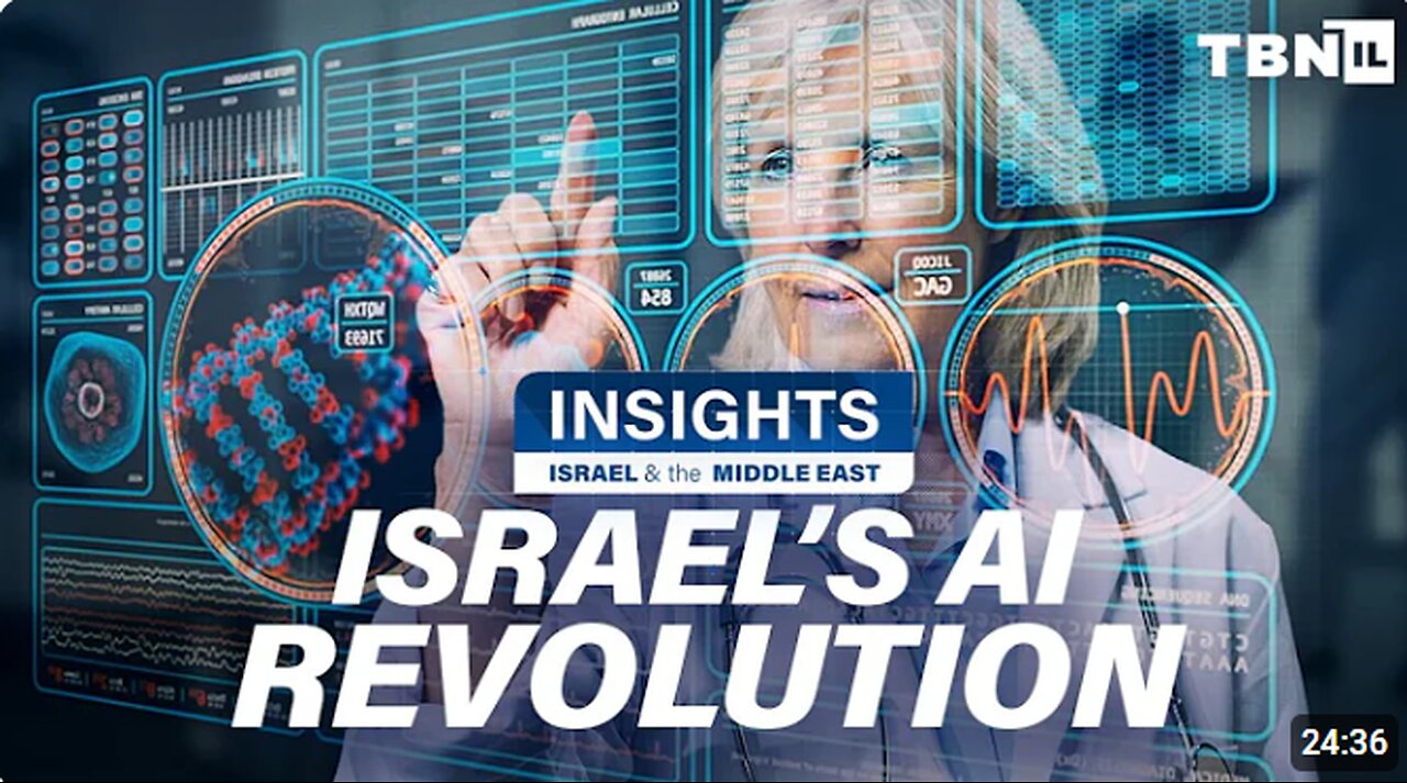 Israel’s BOOMING Artificial Intelligence & Drone Industry Trailblazing Modern Era TBN Israel