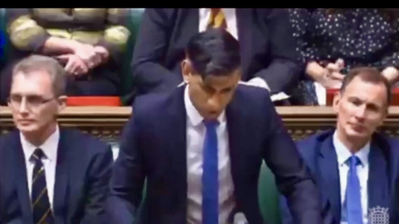 Rishi Sunak Lies about Covid 19 vaccines being safe!