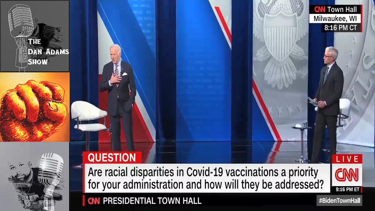 Biden Says Many Hispanic and Black Americans 'Don't Know How to Get Online' To Find COVID Info