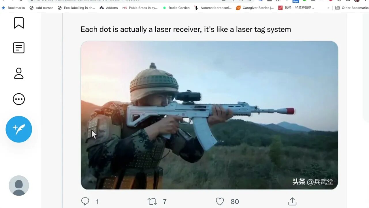 解放軍訓練是綜合性的、高科技的、 真實的