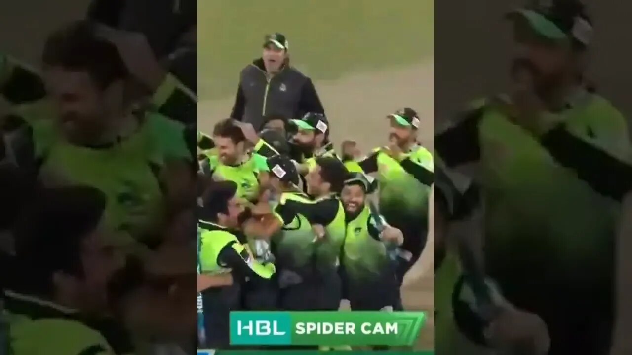 HBL PSL Final Winning Moments Multan Sultans vs Lahore Qalandars #PSL #SHORTS